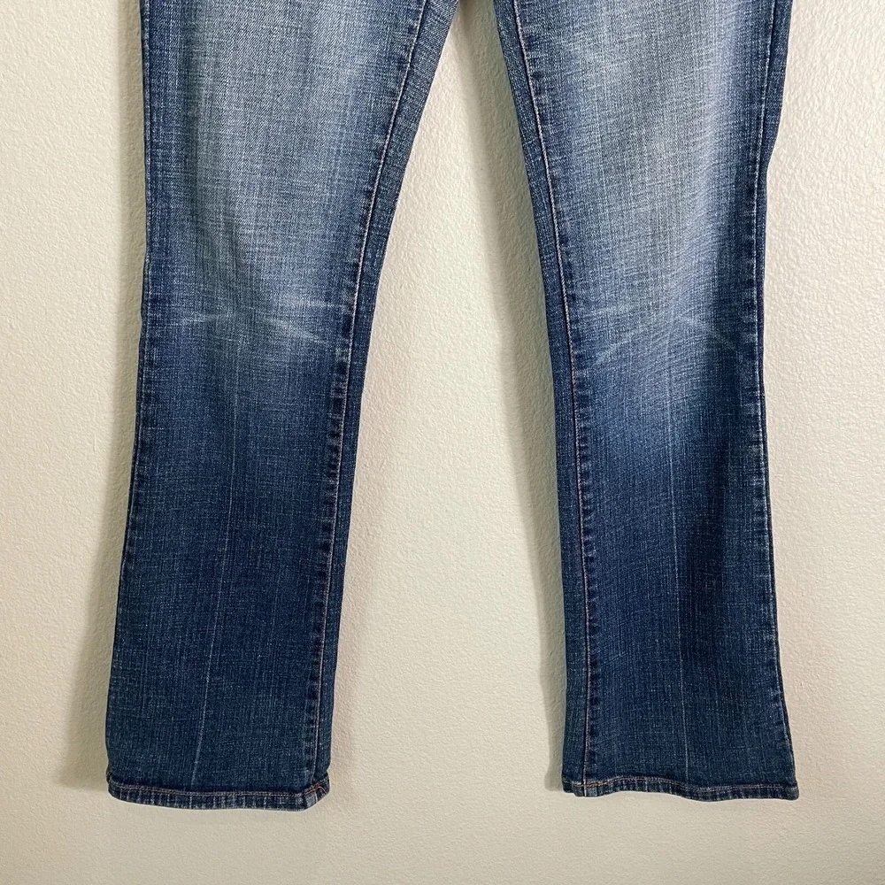 7 For All‎ Mankind Womens 28 Bootcut Jeans Blue Denim Cotton Stretch